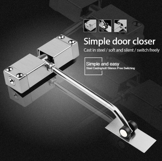 Stainless Steel Spring Automatic Door Closer