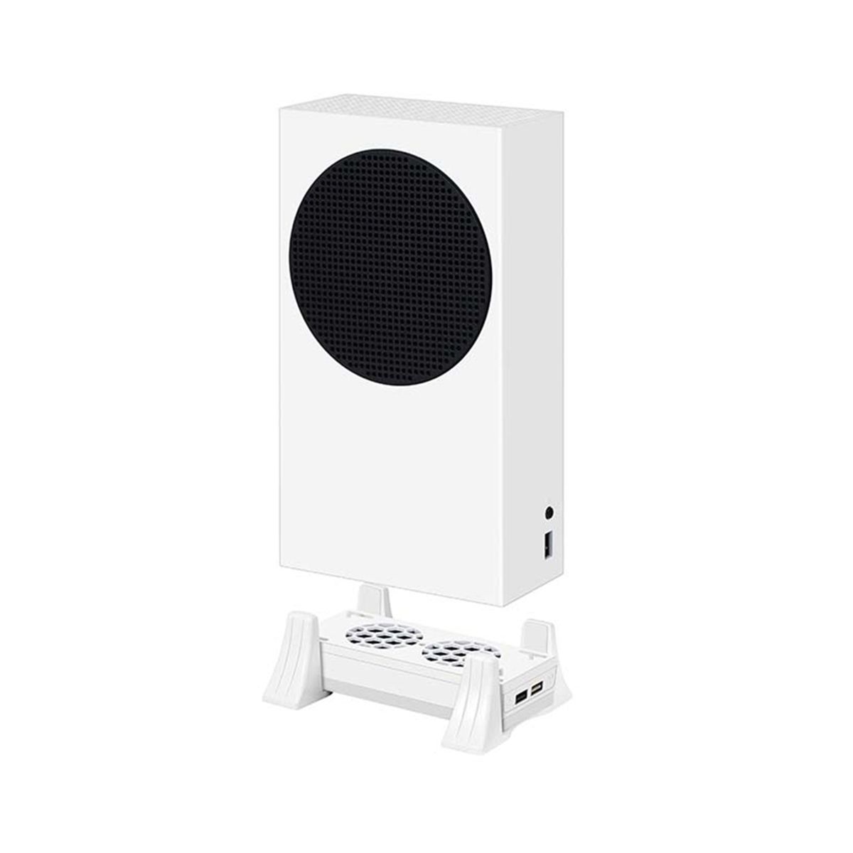 Vertical Stand with Dual Cooling Fans for 3 Gear Adjustment Holder with Color Light