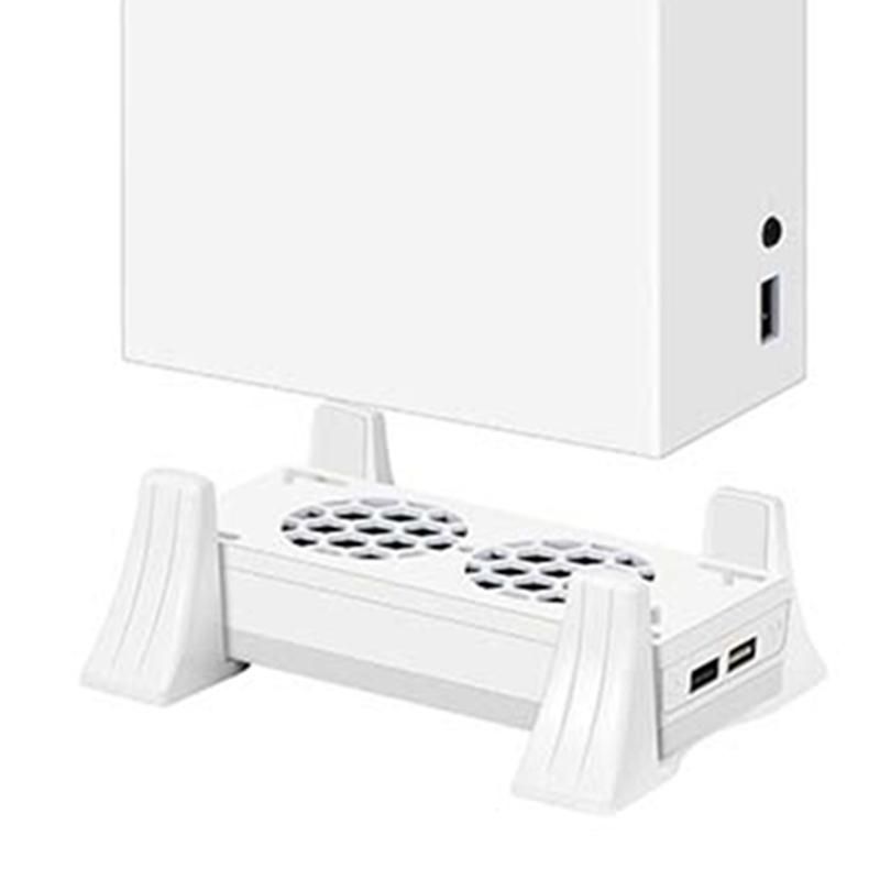 Vertical Stand with Dual Cooling Fans for 3 Gear Adjustment Holder with Color Light