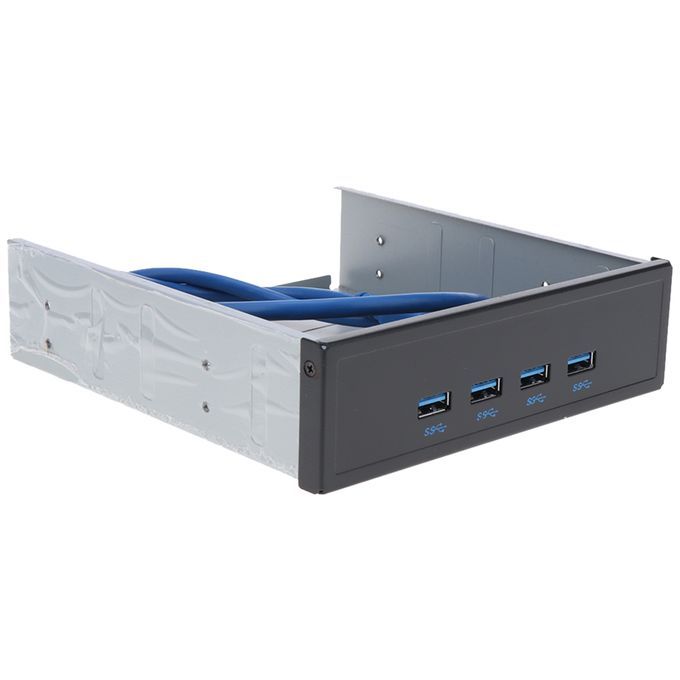 4 Port USB 3.0 HUB To -E Express Card Adapter Fit For Windows 7