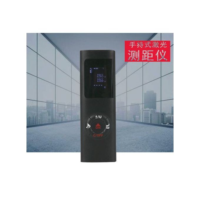 Portable Multi-function Laser Distance Meter With Level Instrument And Backlight Support Single Distance And Continuous Measuring