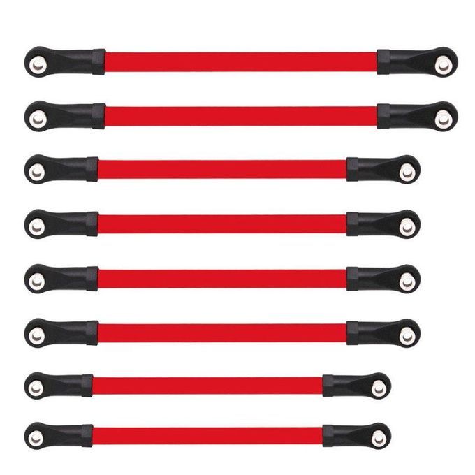 8Pcs/Set Aluminum Alloy Metal Sticks Upgrade Parts-Titanium