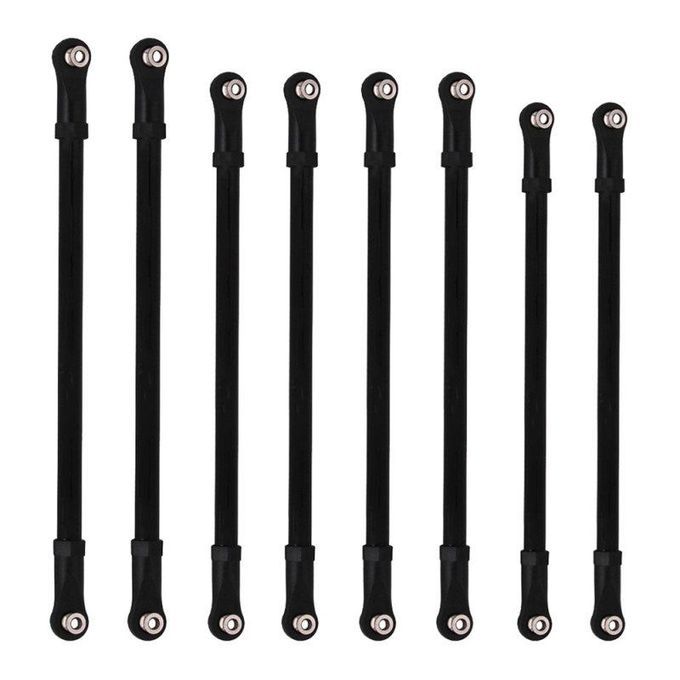 8Pcs/Set Aluminum Alloy Metal Sticks Upgrade Parts-Titanium
