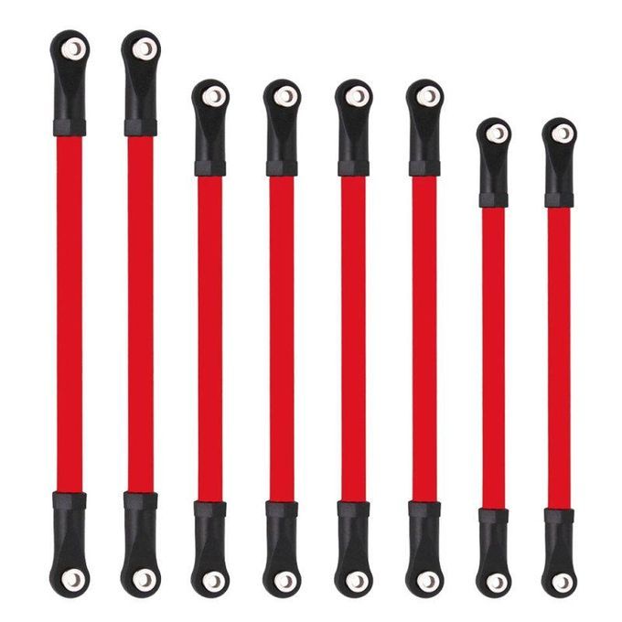 8Pcs/Set Aluminum Alloy Metal Sticks Upgrade Parts-Titanium