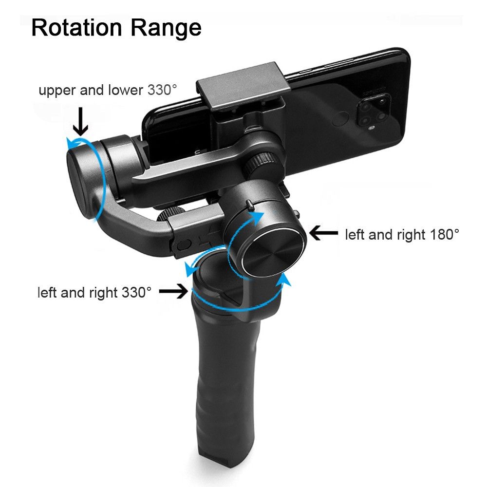 F6 Smartphone Gimbal 3-Axis Handheld Stabilizer Compatible