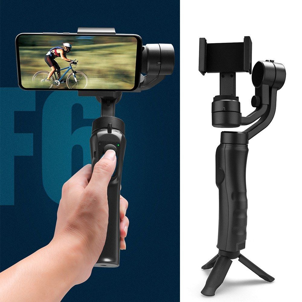 F6 Smartphone Gimbal 3-Axis Handheld Stabilizer Compatible