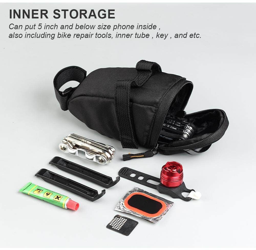 RHINOWALK Super Light Bicycle Saddle Saddle, Bao Gong Road Inner Tube Kit, Ride Behind Mountain Bike