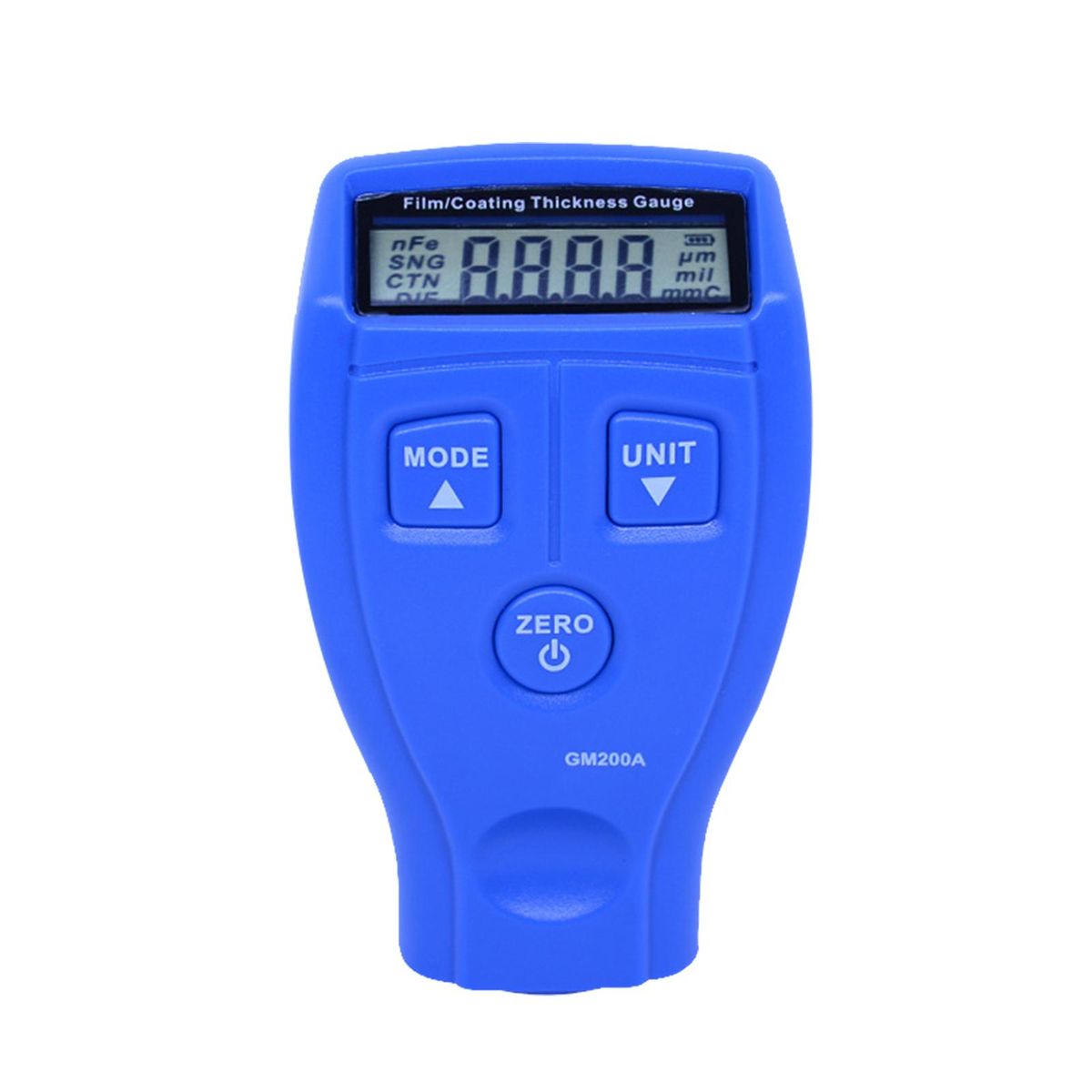 Coating Thickness Gauge Car Paint Film Thickness Tester Measuring Tool with Digital Backlight LCD Display