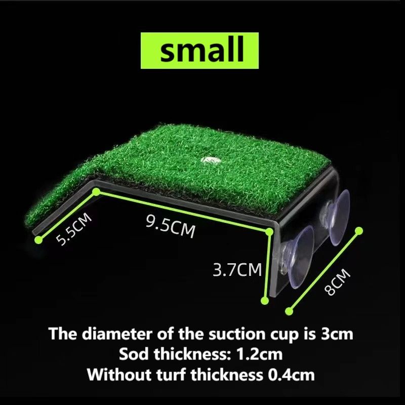 Small Turtles Basking Platform Turtle Ramp Crawling Resting Platform Fish Tank Aquarium Turtle Dock Water Turtle Decoration S