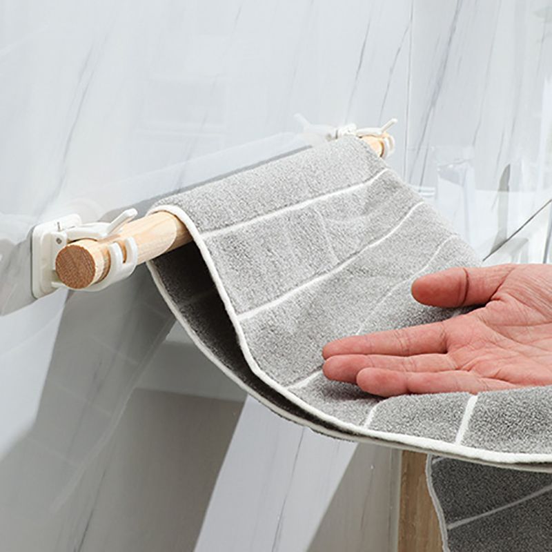 Rod Holder Pipe Clamp Wall Mount With Self Adhesive No