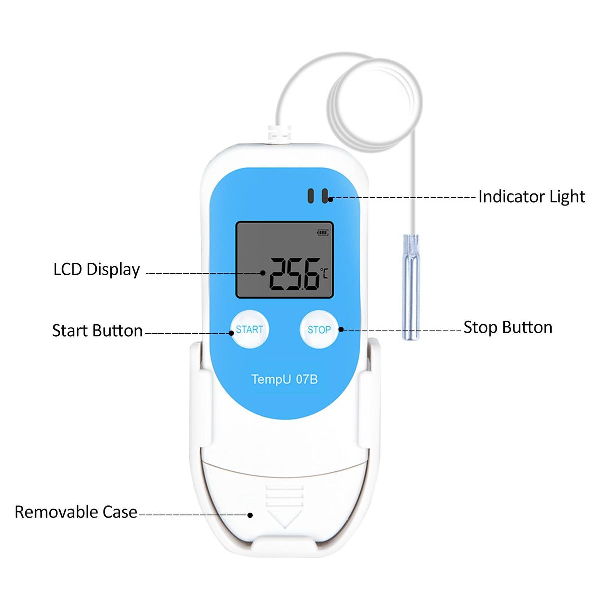 TZ-TempU7B Temperature and Humidity Recorder Reuse Temperature and Humidity Recorder PDF Temperature Recorder