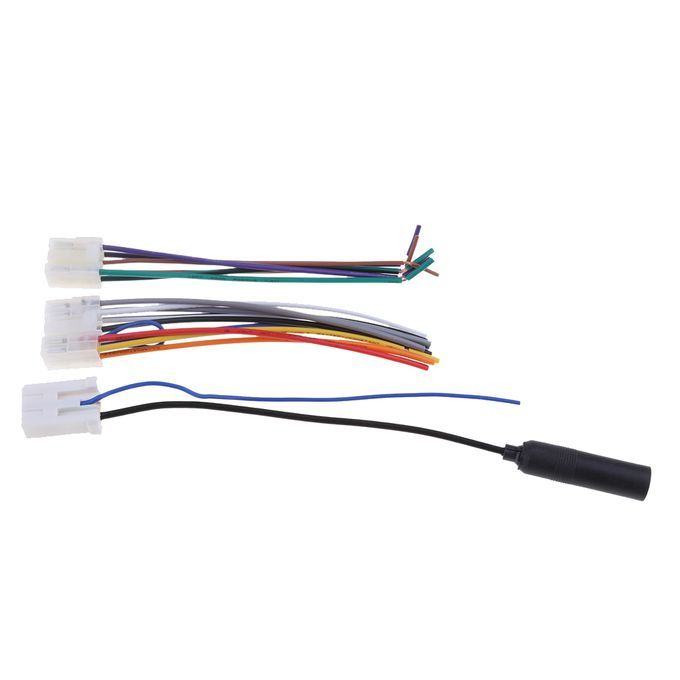 Car Stereo CD Player Wiring Harness Speaker Accessories And Antenna