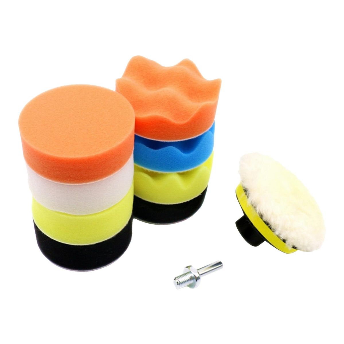 11x 3"/4"/5" Car Auto Polishing  Buffing Sponge Pads
