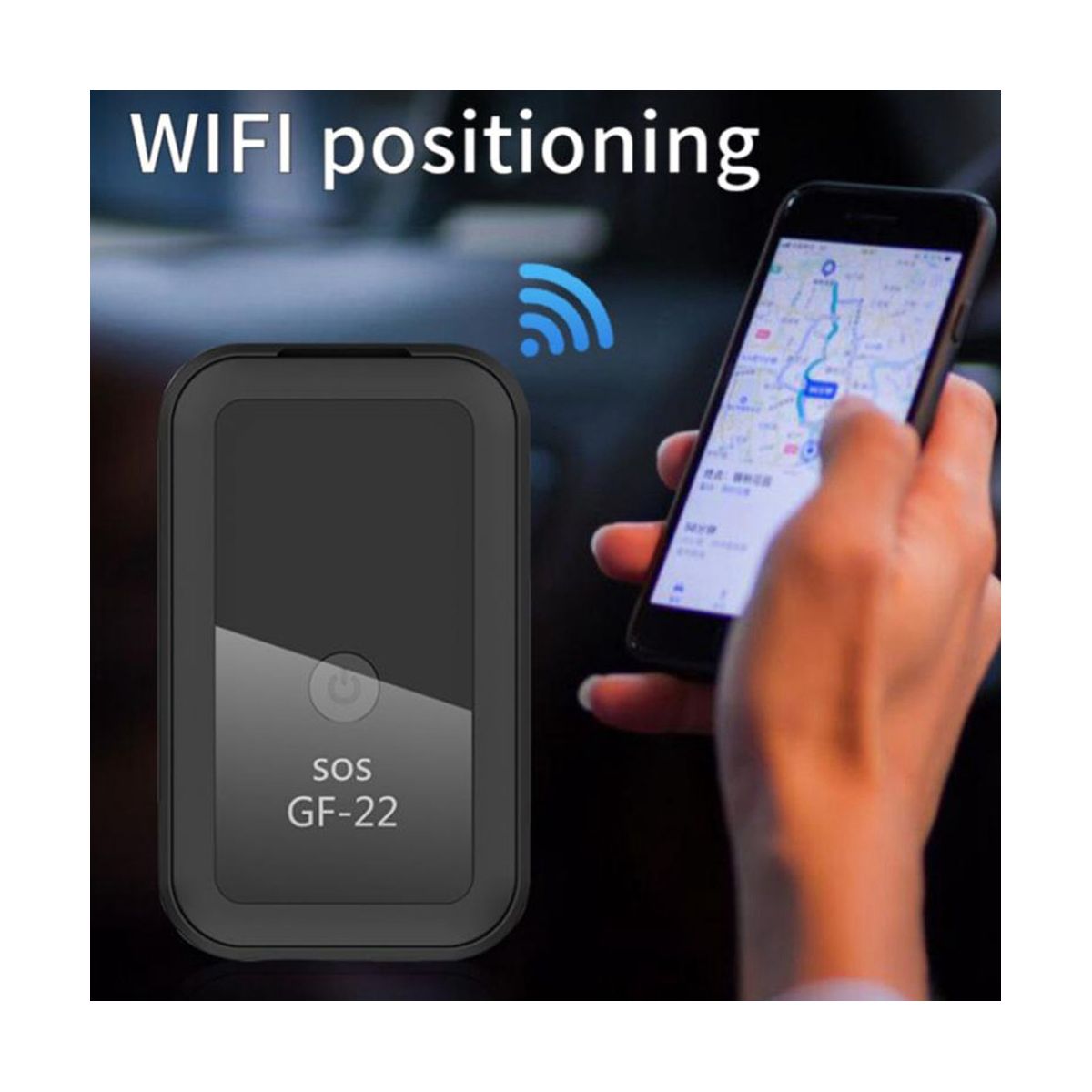 GF22 GPS Tracker Global Position Time Tracking Device Anti-Lost Anti-Theft Alarm Voice Recording Positioner