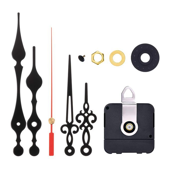Long Shaft DIY Wall Clock Movement Mechanism Replace Tools Repair