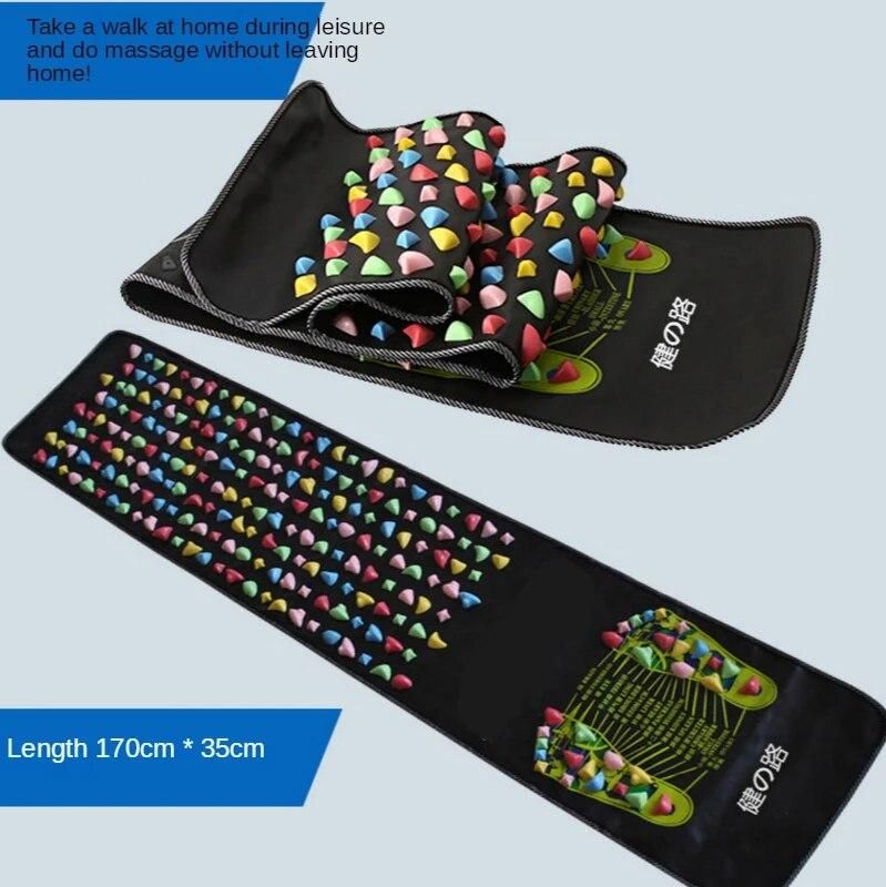 Super Pain Version Acupoint Silicone Foot Pad Coussin De Pied Finger Pressure Board Walking Blanket Foot Massage Pad