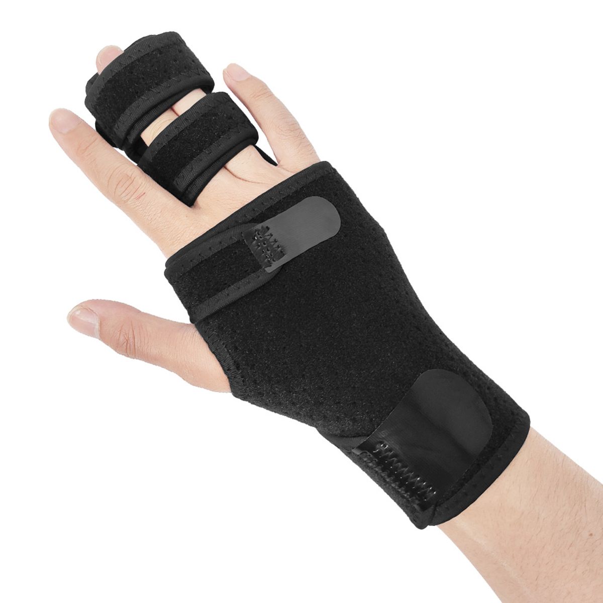Finger Guards With Removable Splint Finger Support Brace Two