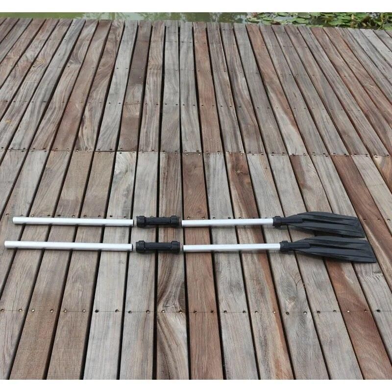 water sport aluminium paddle oar aluminium shaft oar one pair 122cm for paddling pad inflatable boat fishing boat kayak A01001