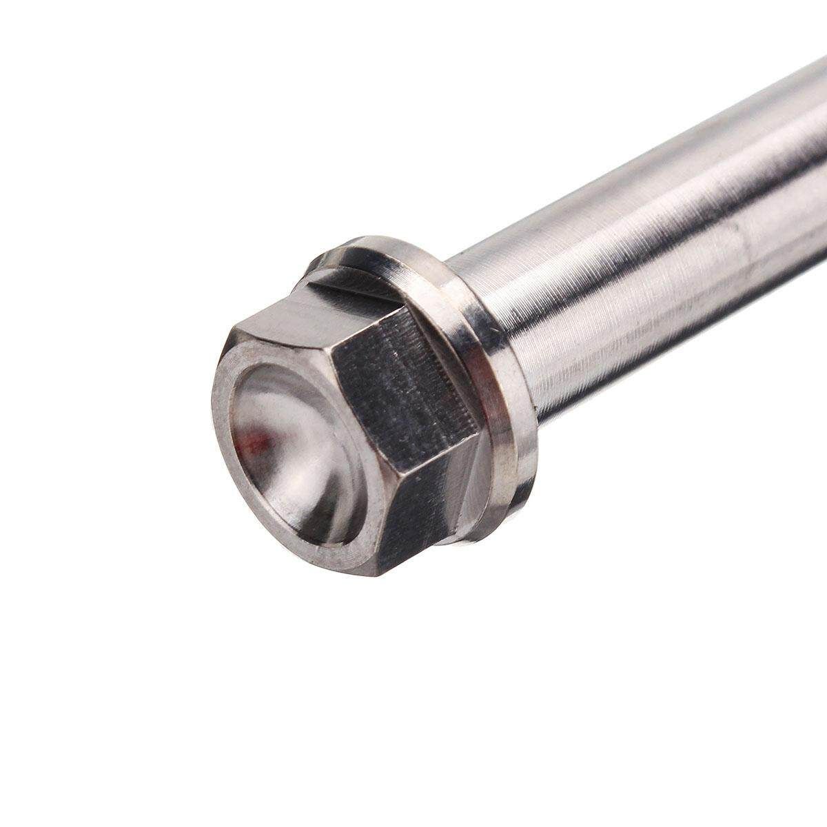 Titanium Flange Hexagon Head Bolt Pitch Screw 35mm M8x90mm