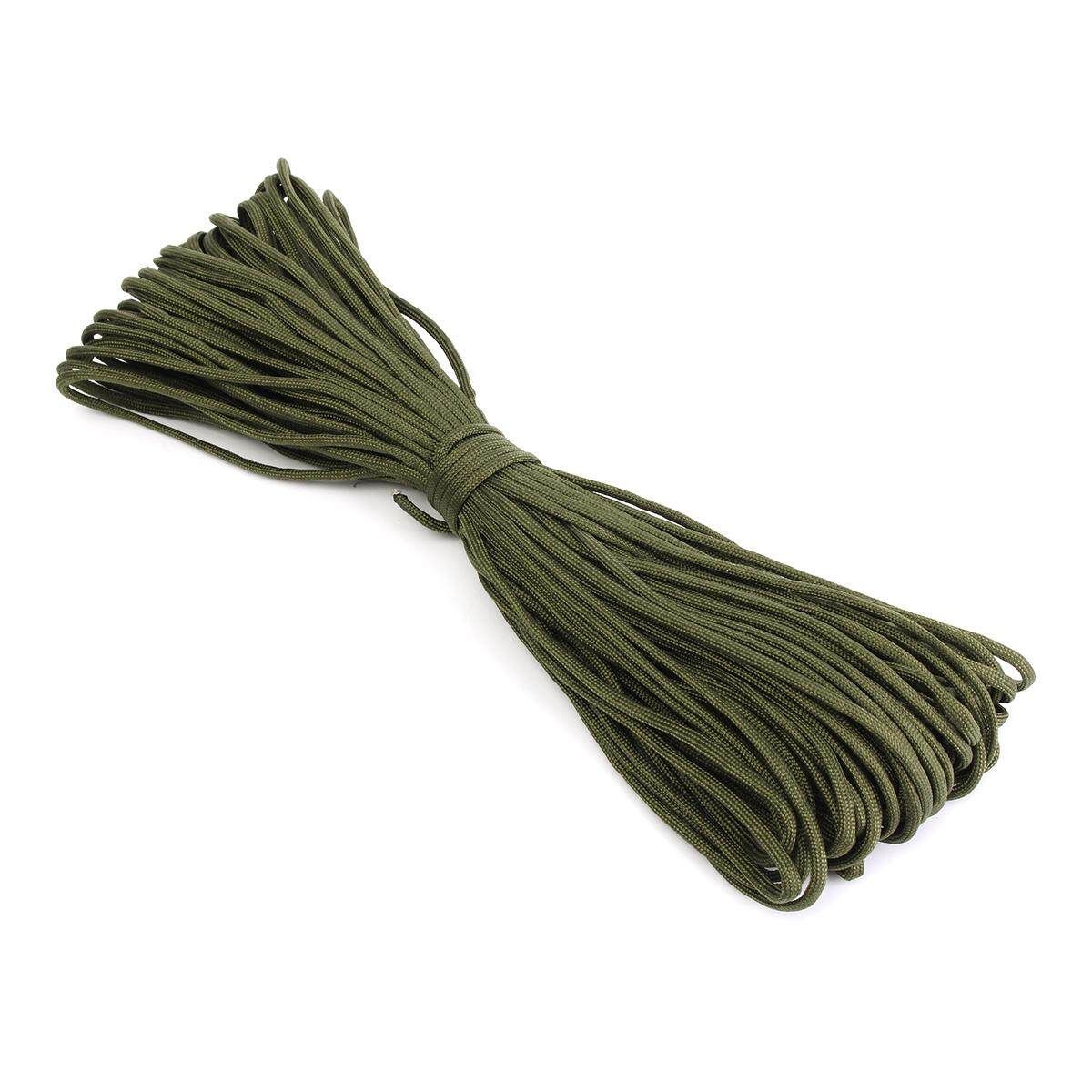 100FT 550 Paracord Parachute Cord Lanyard Mil Spec Type III 7 Strand Core Rope