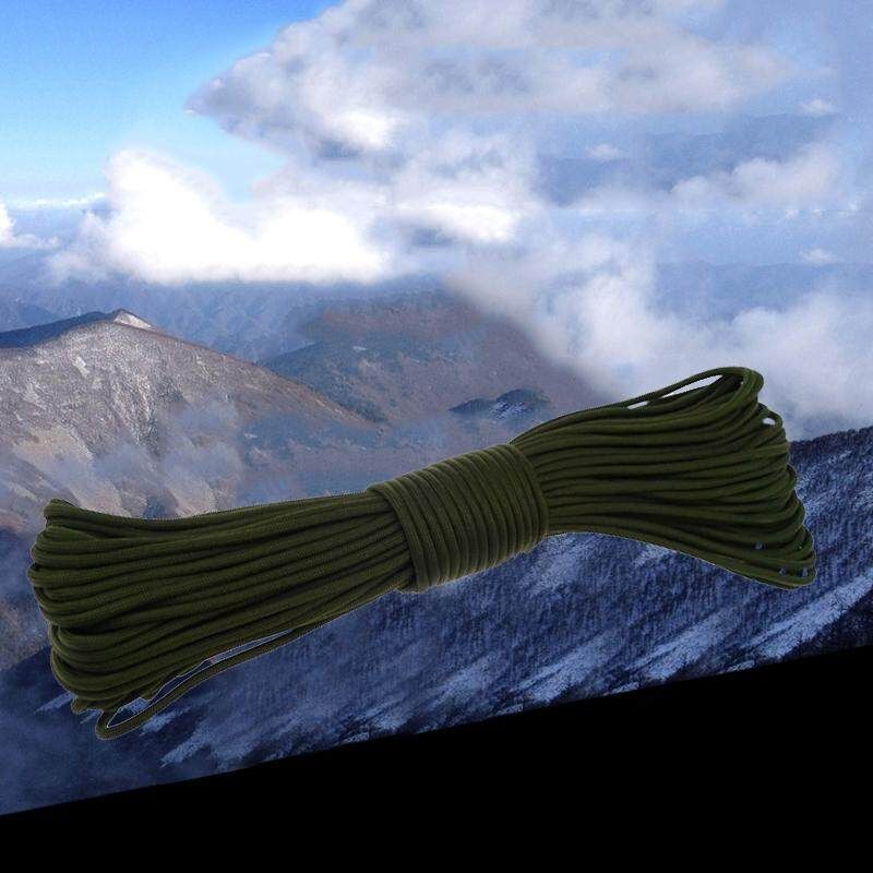 100FT 550 Paracord Parachute Cord Lanyard Mil Spec Type III 7 Strand Core Rope