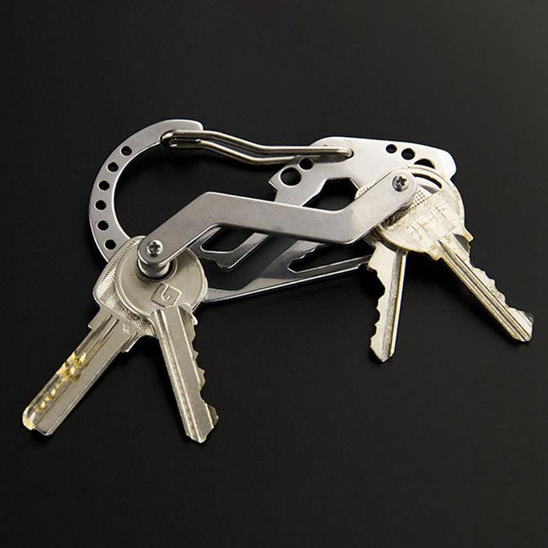 Multitool Carabiner Stainless Steel Multitool Keychain EDC
