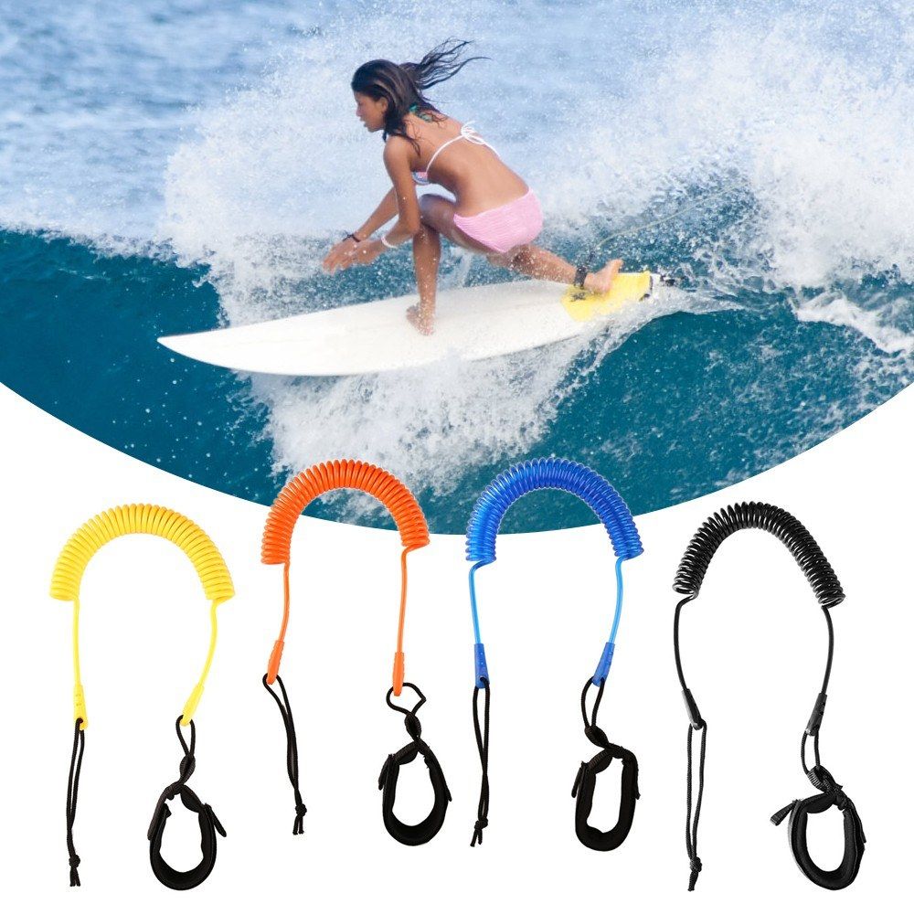 10 Feet Elastic Stand Up Paddle Board Leash Surfboard Paddle