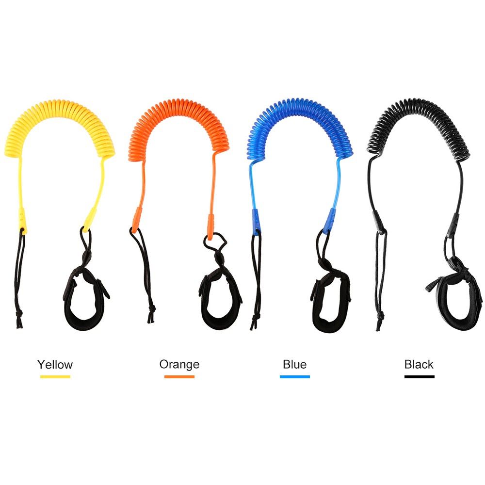 10 Feet Elastic Stand Up Paddle Board Leash Surfboard Paddle