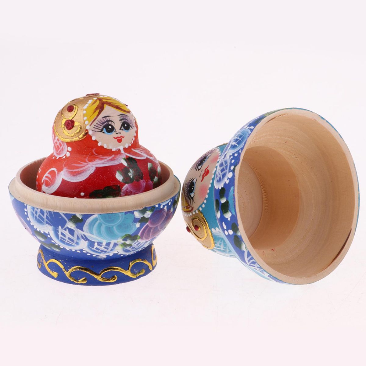 Girls Printed 10PCS Russian Matryoshka Nesting