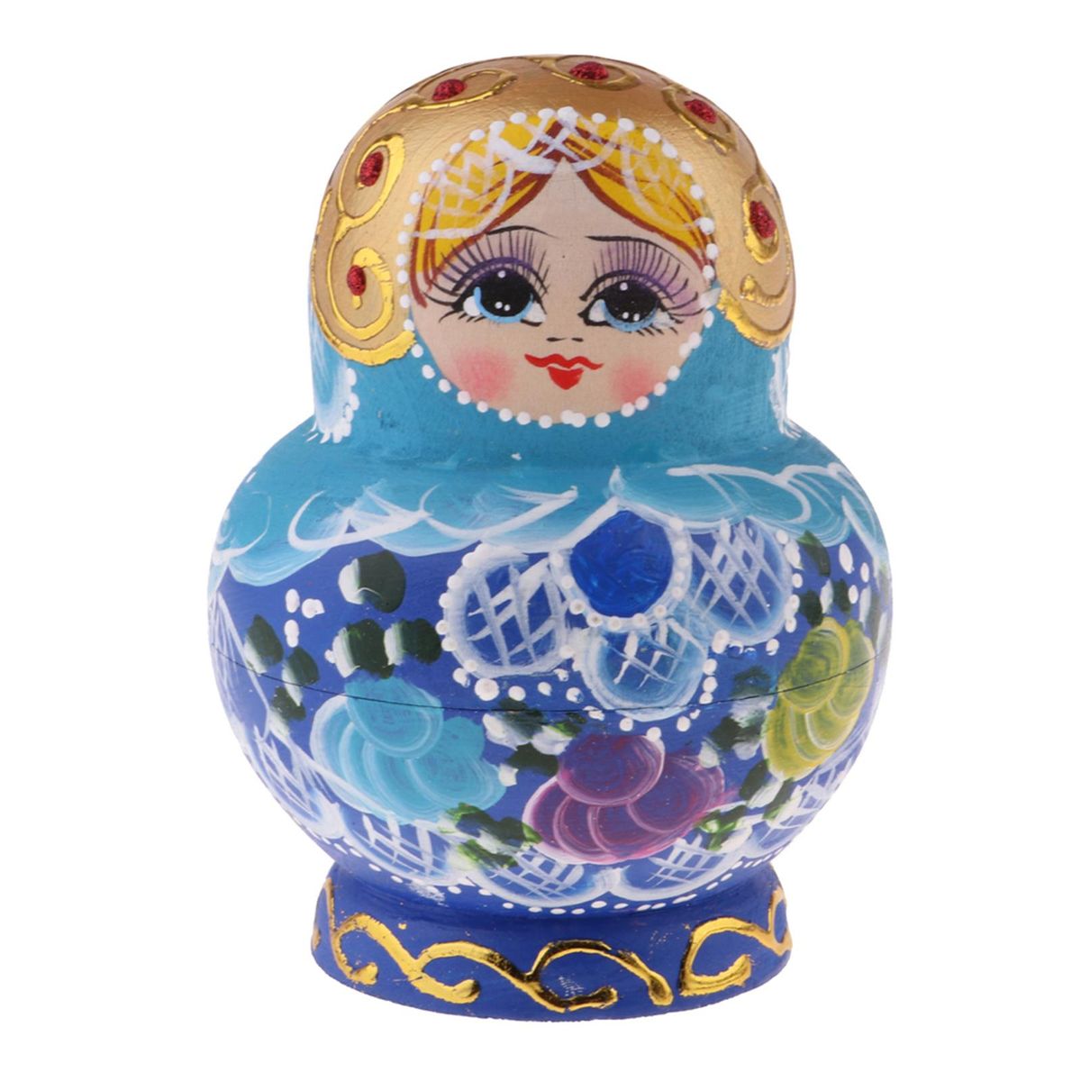 Girls Printed 10PCS Russian Matryoshka Nesting