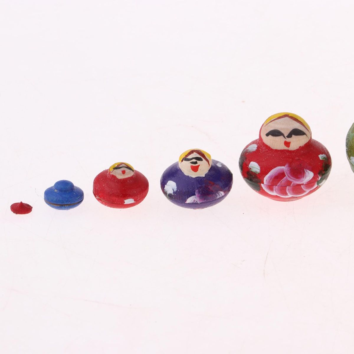 Girls Printed 10PCS Russian Matryoshka Nesting