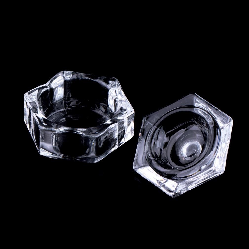 New Nail Art Acrylic Crystal Glass Dappen Dish Bowl Cup