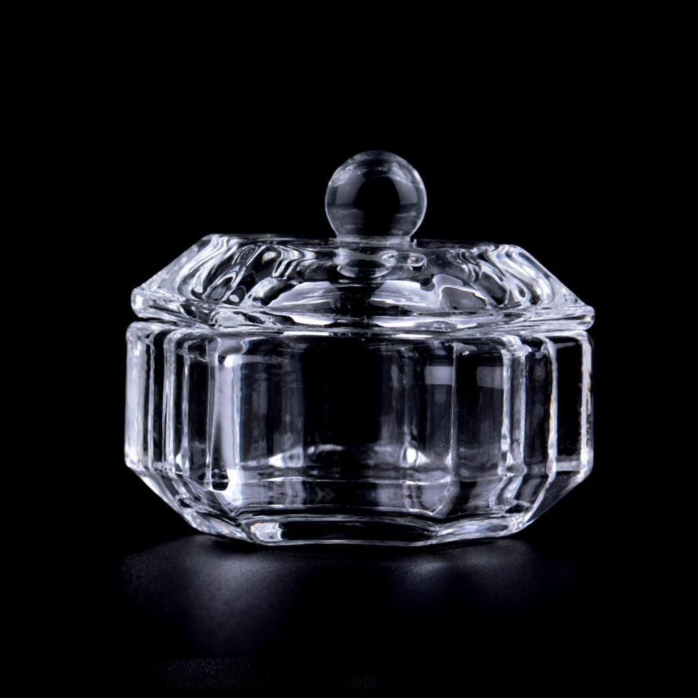 New Nail Art Acrylic Crystal Glass Dappen Dish Bowl Cup