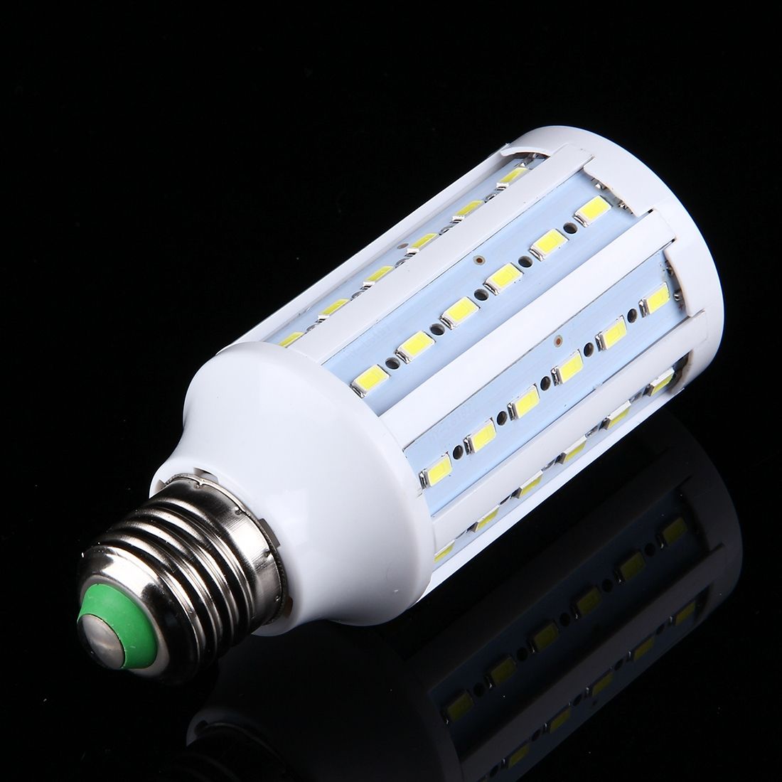 15W PC Case Corn Light Bulb, E27 1280LM 60 LED SMD 5730, AC 85-265V(Warm White)