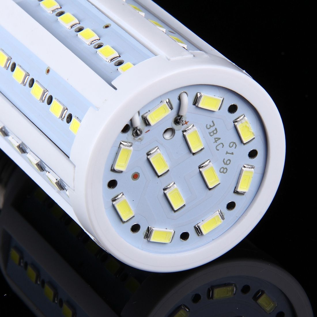 15W PC Case Corn Light Bulb, E27 1280LM 60 LED SMD 5730, AC 85-265V(Warm White)