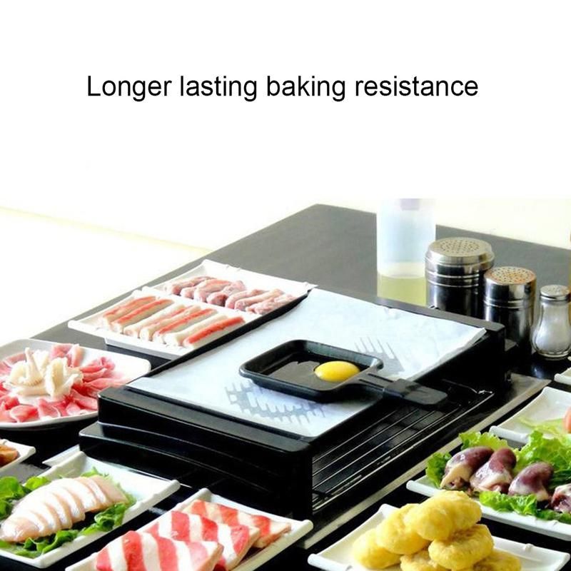 100Pcs Non Sticky Baking Paper Bread Snack Steamer Air