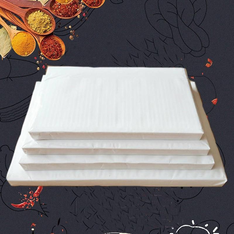 100Pcs Non Sticky Baking Paper Bread Snack Steamer Air