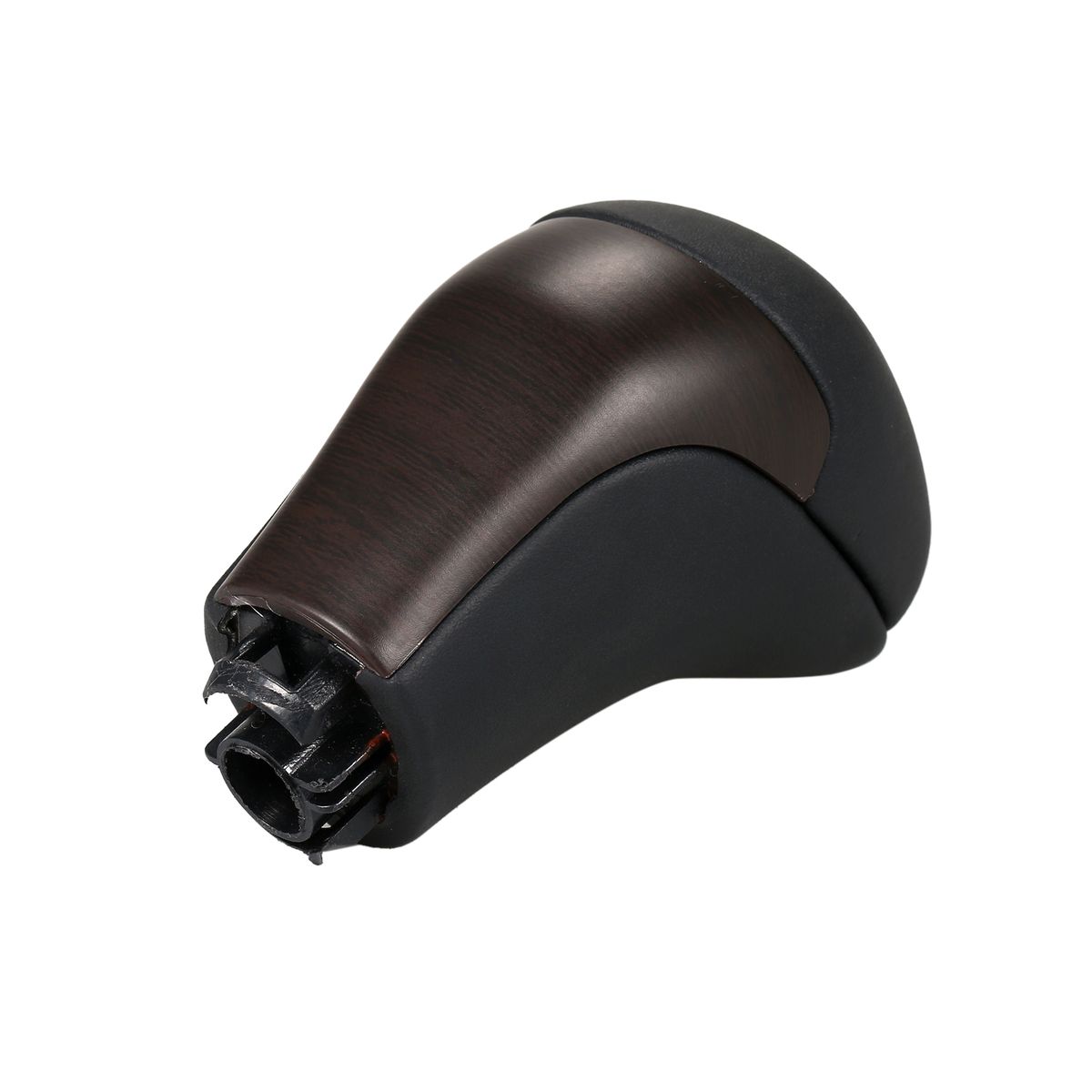 Automatic Shift Knob, Black Wood Grain Car Gear Shift Knot