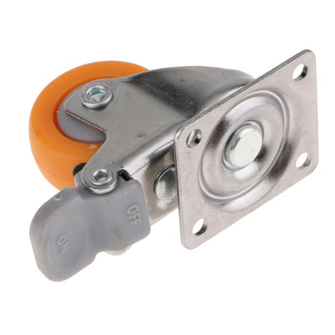 1.25inch Heavy Duty Swivel Caster Wheels 720 Degree Top Plate 17kg