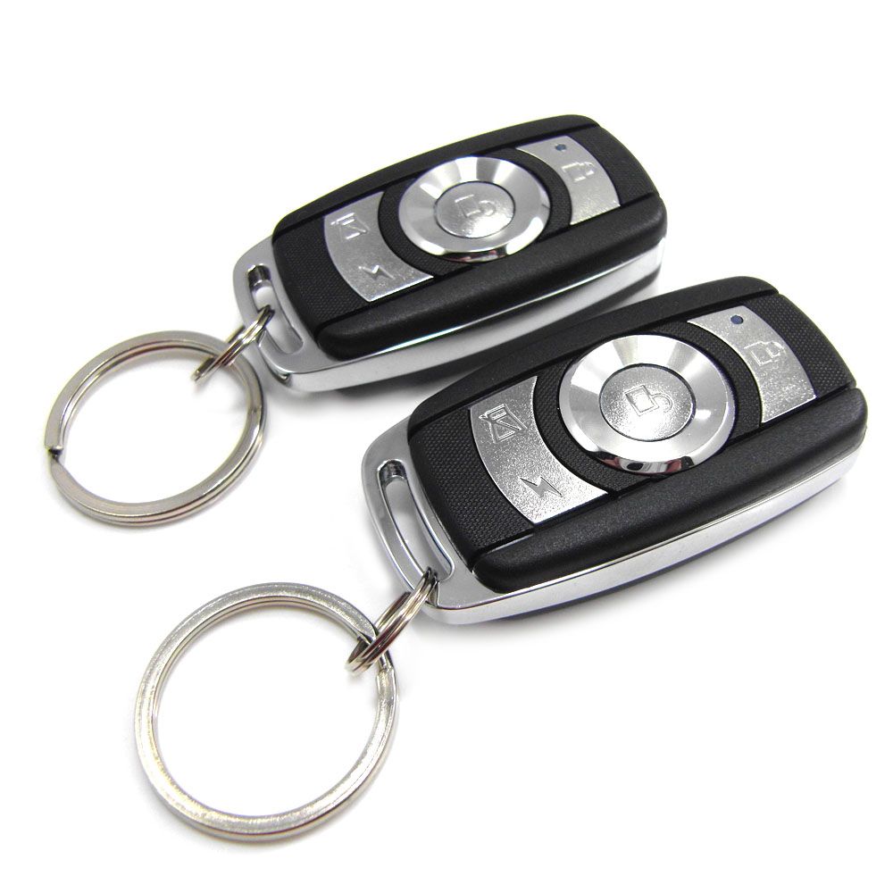 One Way Car Alarm System PKE Keyless Entry Central Lock Kit