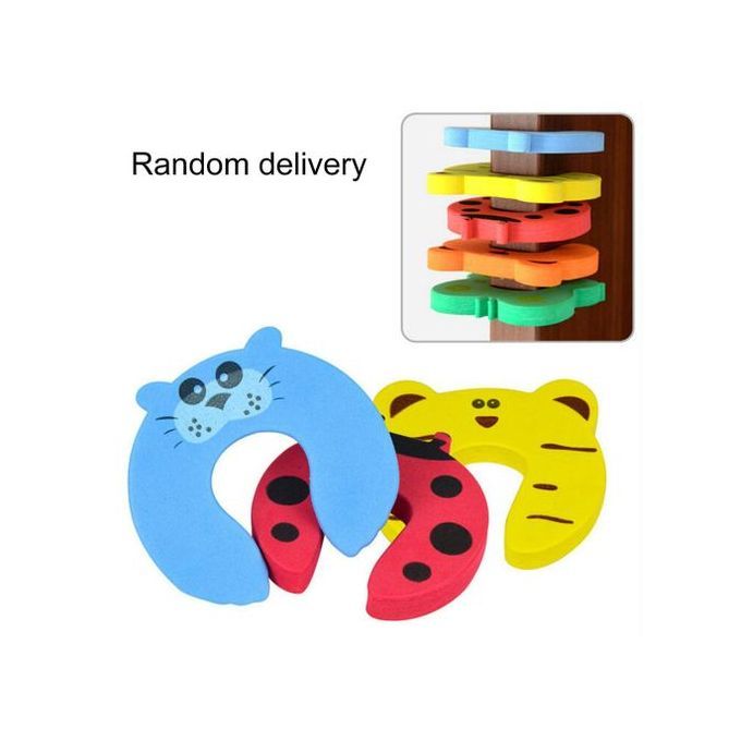 Baby Child Proofing Door Stoppers Finger Safety Guard Ran-dom