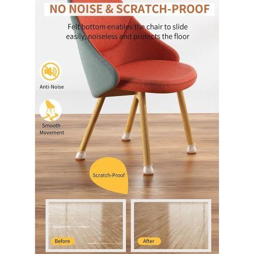 Chair Leg Floor Protection Mat Thick Felt