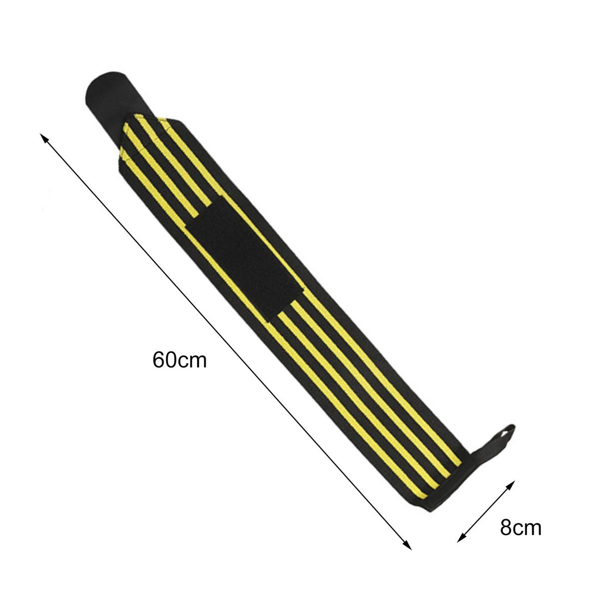 1 Pc Sports Wristband Gym Support Wrist Wrap Yellow