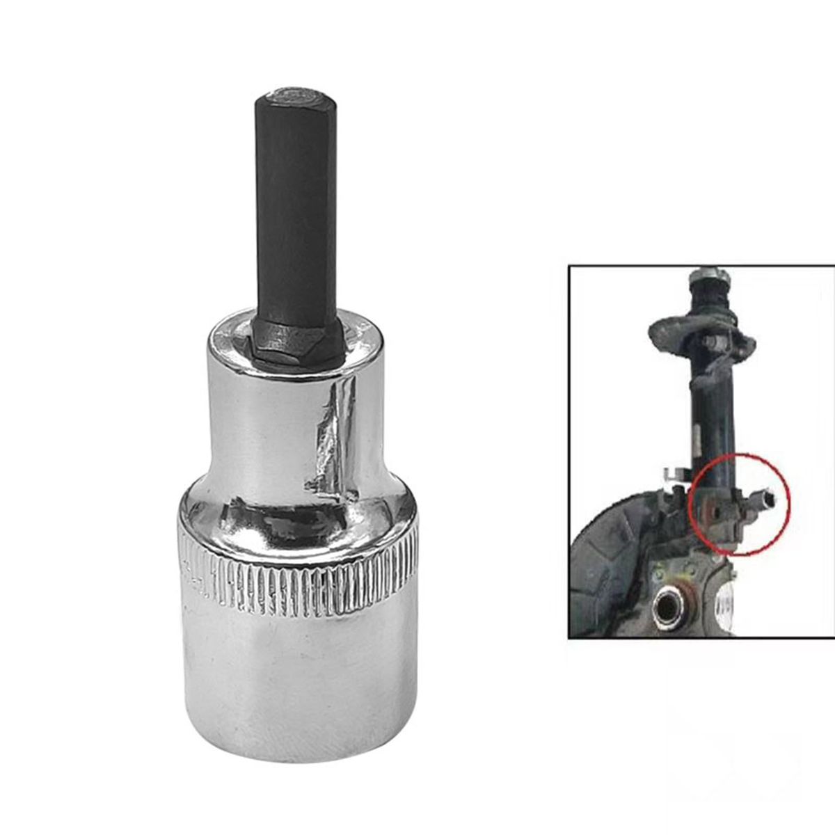 2PCS Strut   Nut Hub Clamp Spreader 1/2in Square Drive Bit