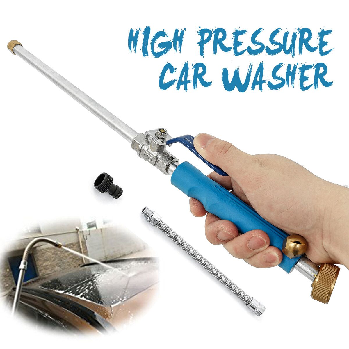Electric Cordless High Car Washer Garden Watering Water Sprayer Jet
