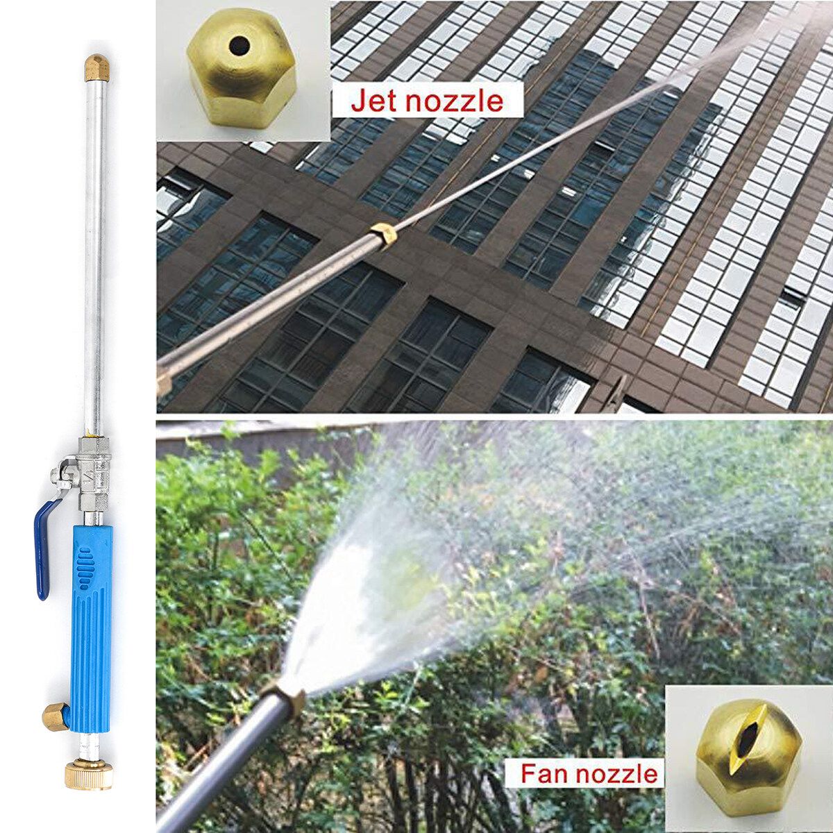 Electric Cordless High Car Washer Garden Watering Water Sprayer Jet