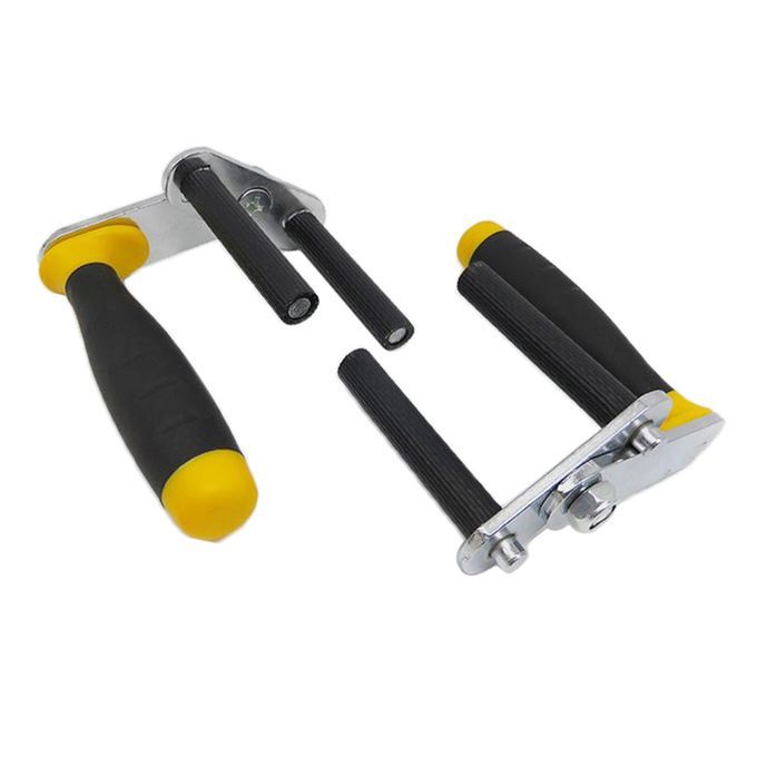 2x Metal Panel Carrier Gripper Handle Carry Drywall Plywood Clamps