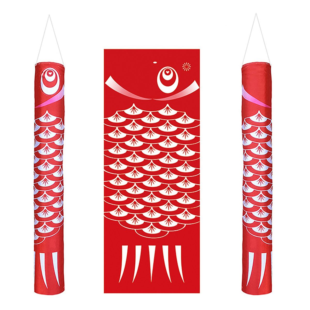 Carp Windsock   Colorful Japanese Carp Windsock C