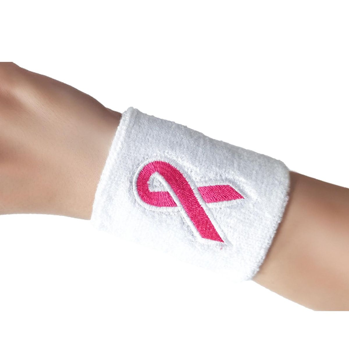 1Pc Wrist Wrap Stretchable Volleyball Sweat Wrist Bands White