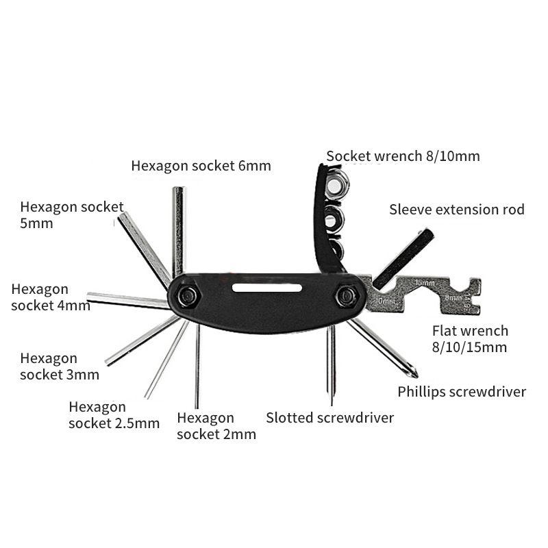 Bicycle Bike Tools Bag For Bike Topeak Puncture Tire Tyre Repair Multi Tool Set Kits Pump Bag Mountain Cycle Multitool Tool Sets